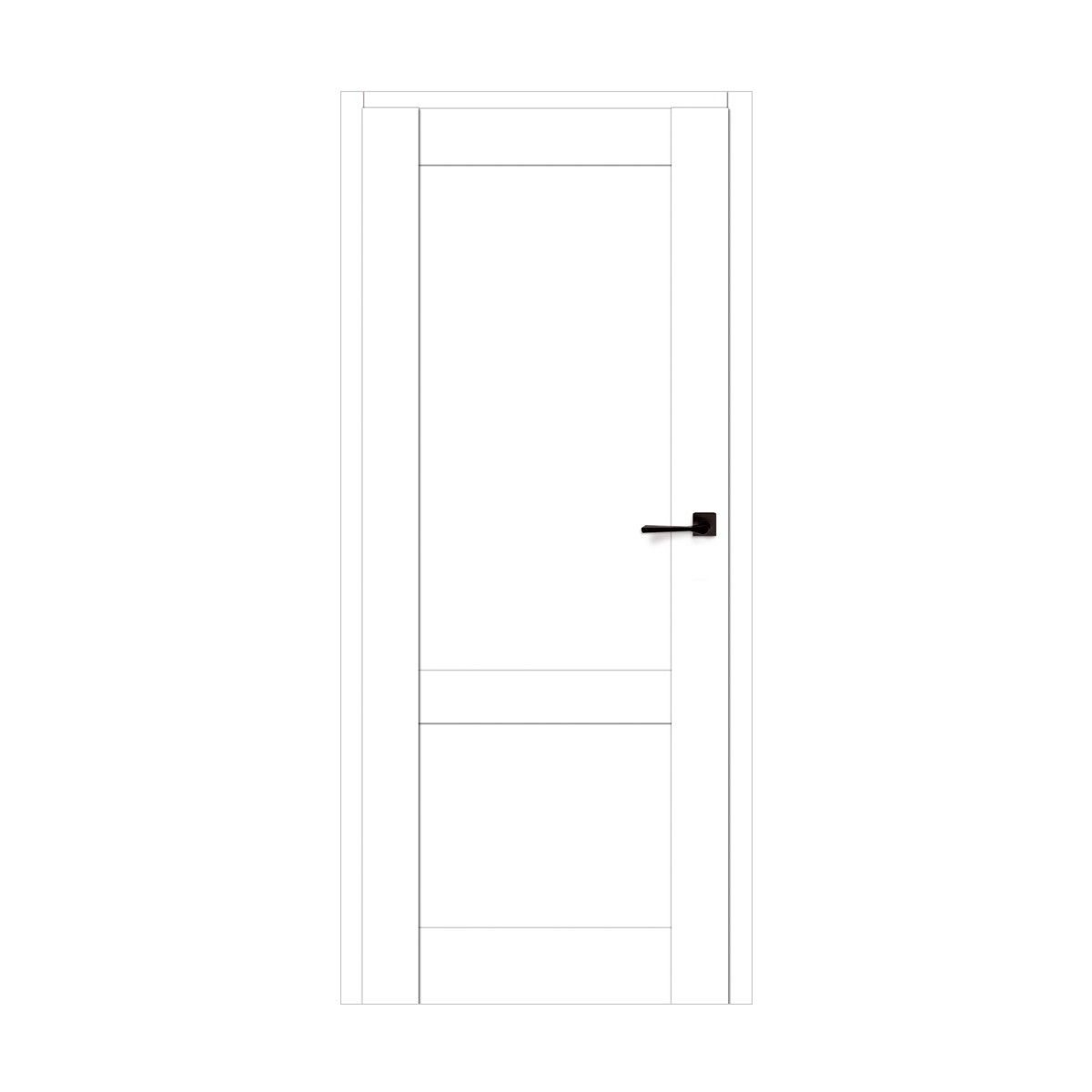 Drzwi Rumba Białe Bezprzylgowe- VOSTER